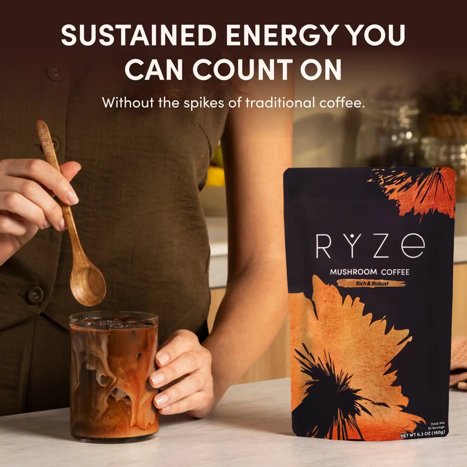 RYZE Ritual Set Dark Roast ( 70 Servings )