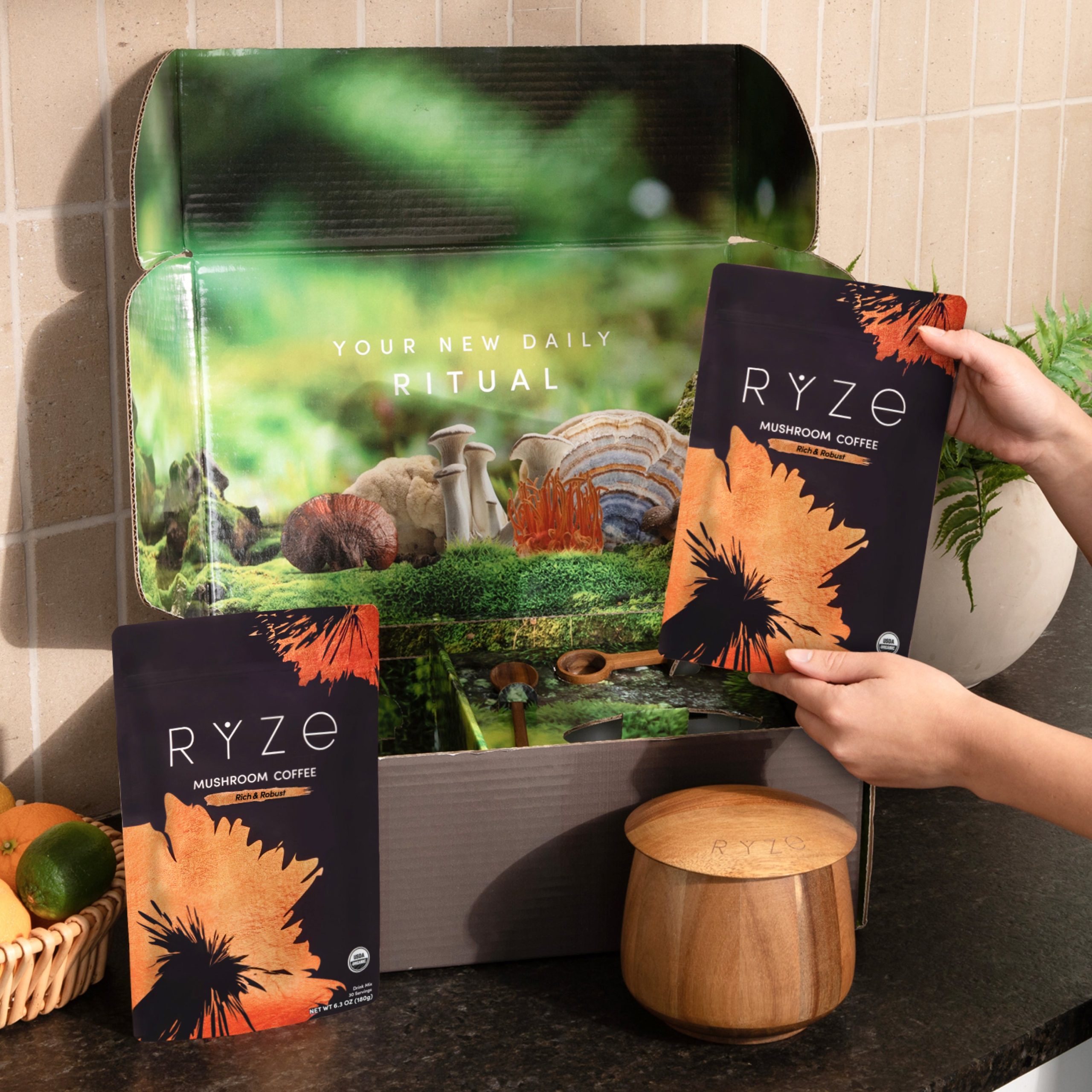 RYZE Ritual Set Dark Roast (90 Day Plan)