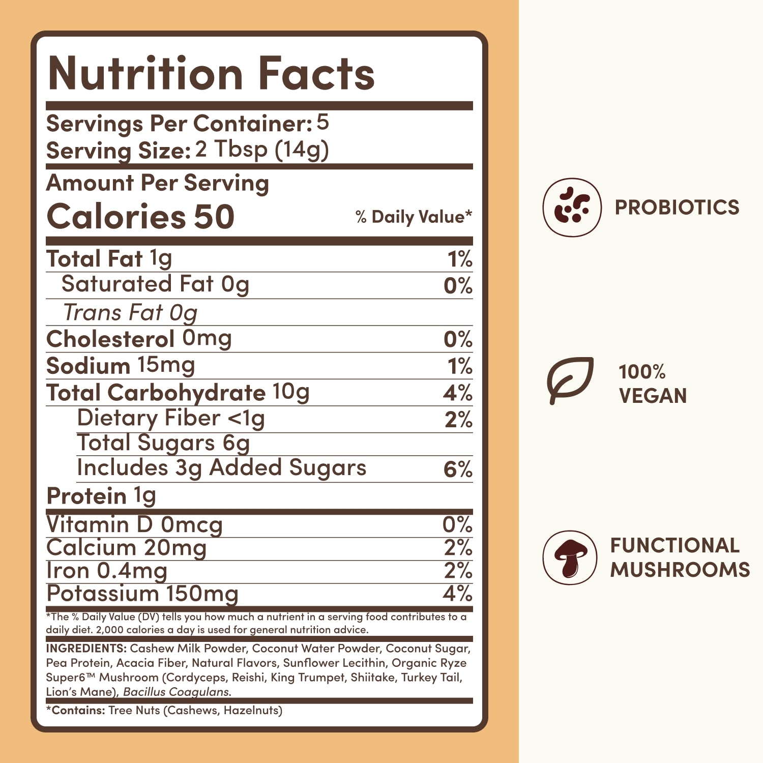 Hazelnut Superfood Creamer 2-Pack