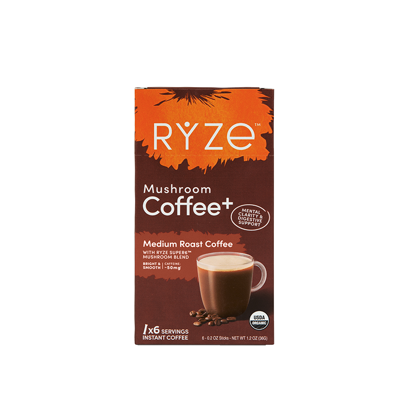 Medium Roast Mushroom Coffee Carton